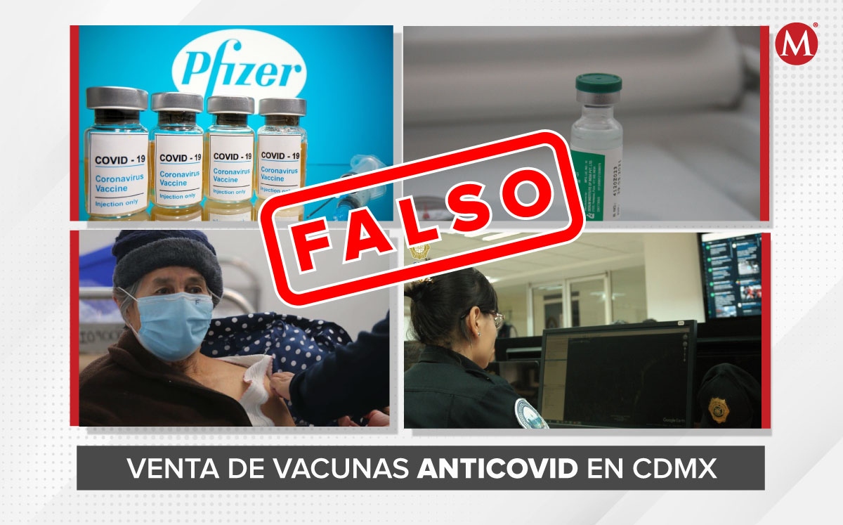 Venta de vacunas en CdMx en sitios falsos