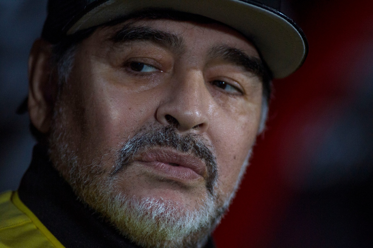Diego Armando Maradona, ex entrenador de Dorados de Sinaloa (Imago7)