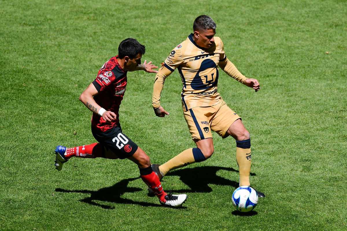 Juan Manuel Iturbe en el partido vs Toluca (Imago7)
