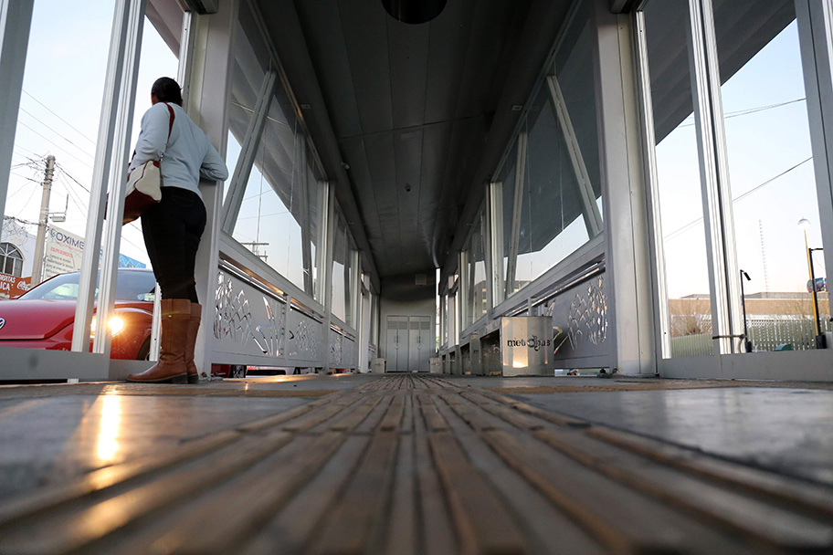 Metrobús Laguna. (Manuel Guadarrama)