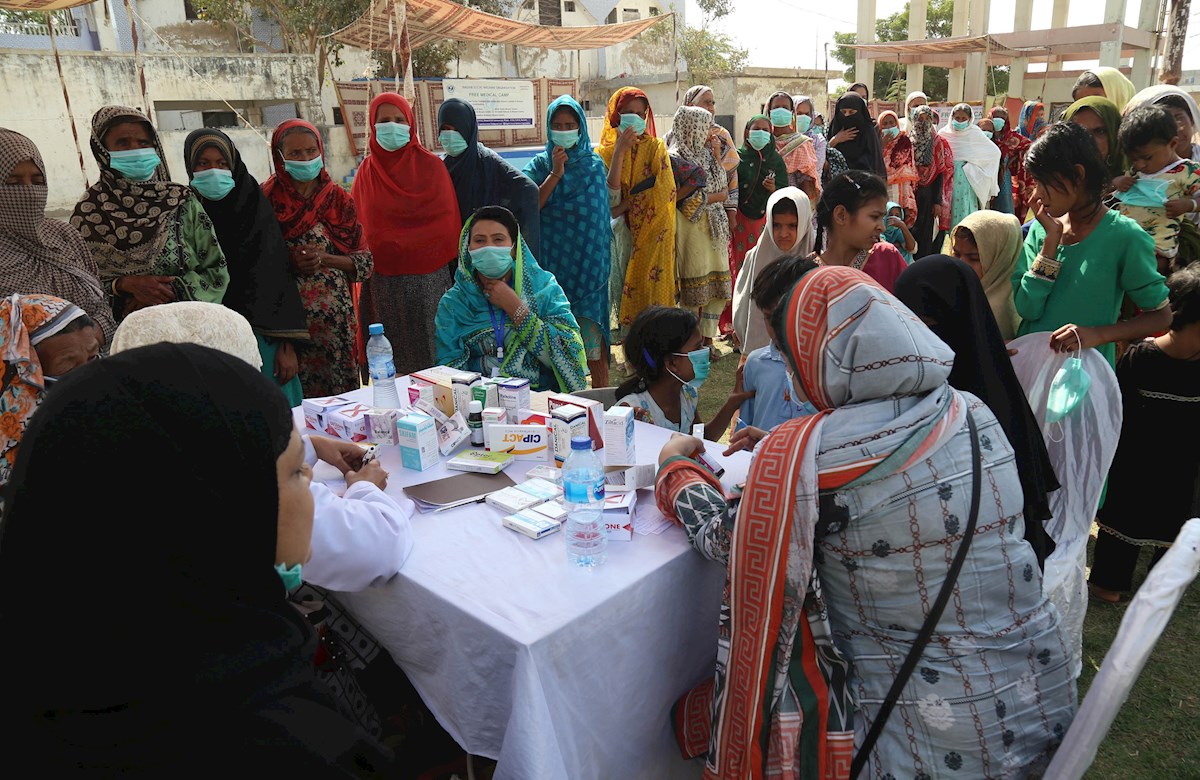 Pakistán inició el proceso de vacunación de sus ciudadanos contra el coronavirus. | EFE