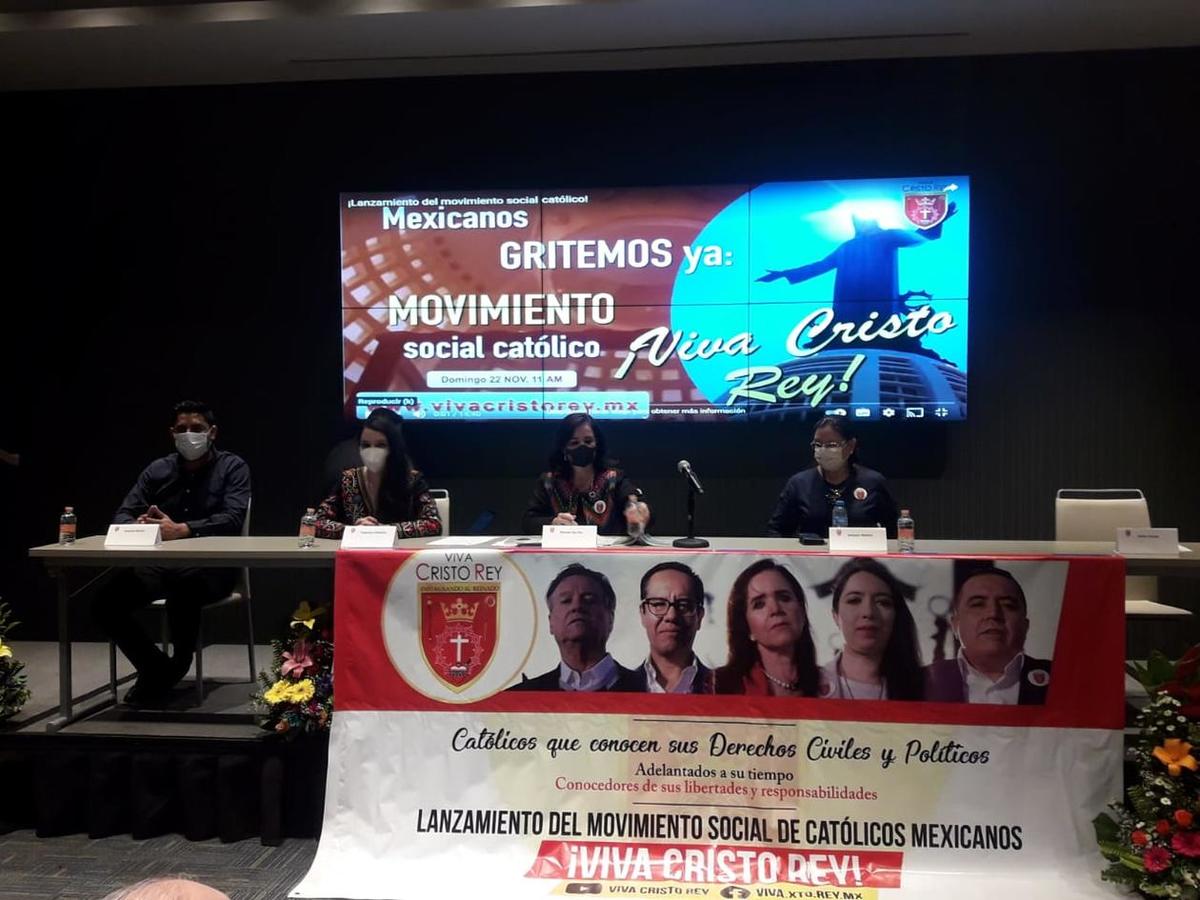Presentación del nuevo movimiento social católico denominado ¡Viva Cristo Rey! (Roberto hurtado)