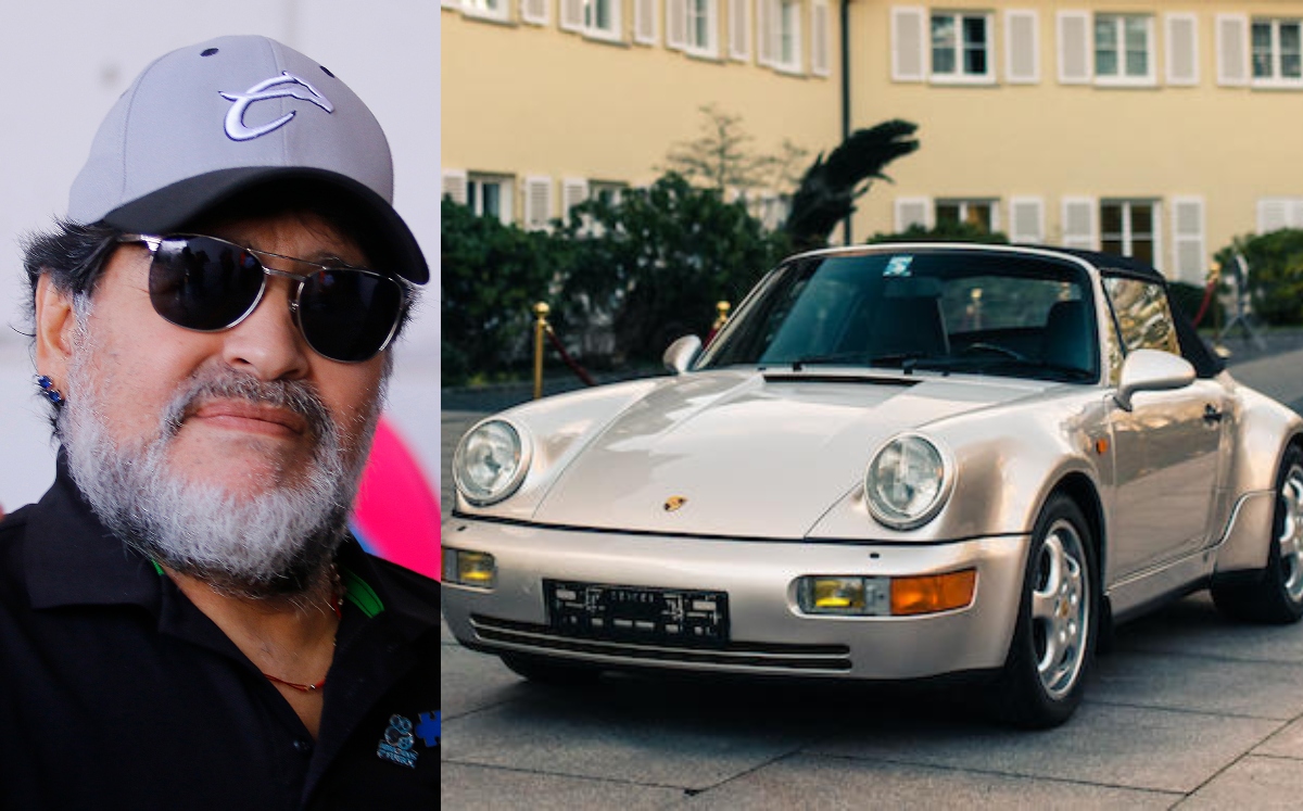 Subastan lujoso Porsche 911 de Diego Maradona (Imago7 / bonhams)