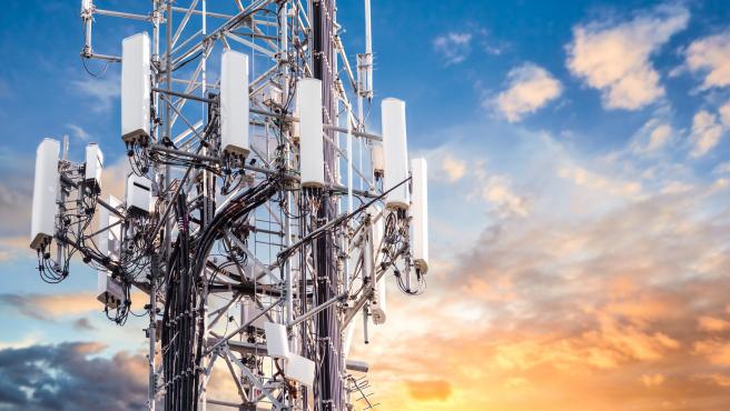 Torres inalámbricas para cobertura de internet.