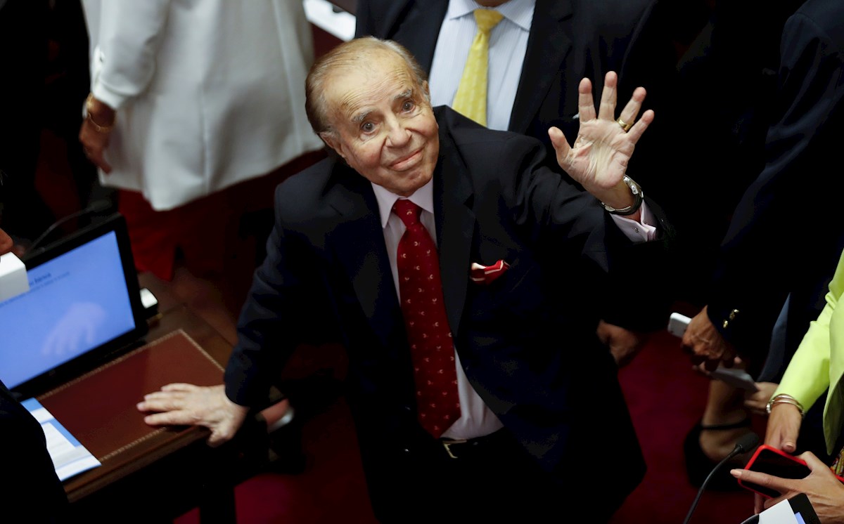 Carlos Menem fue senador de ese país desde 2005. | EFE