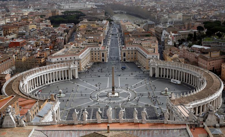 Ciudad del Vaticano tuvo reportes de contagios de coronavirus. | Reuters