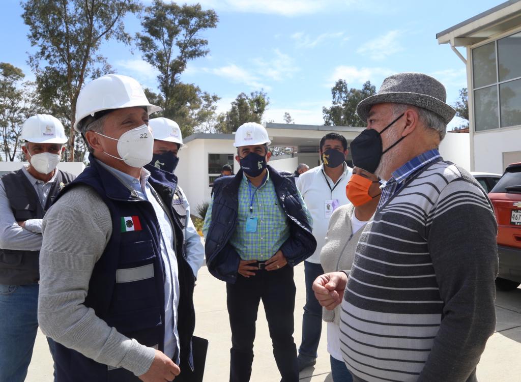 El alcalde visitó las obras | Especial