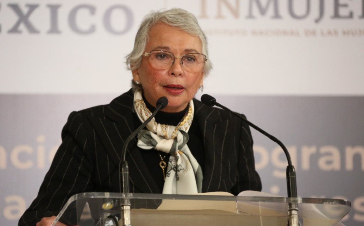Olga Sánchez Cordero, titular de Segob. (Especial)