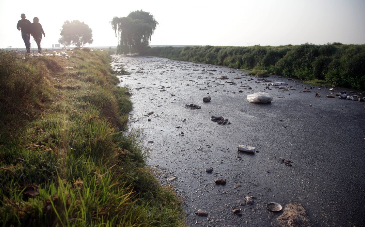 Una de las zonas más contaminadas se trata de los corredores industriales del valle de Toluca que van hacia Atlacomulco. (Cuartoscuro)