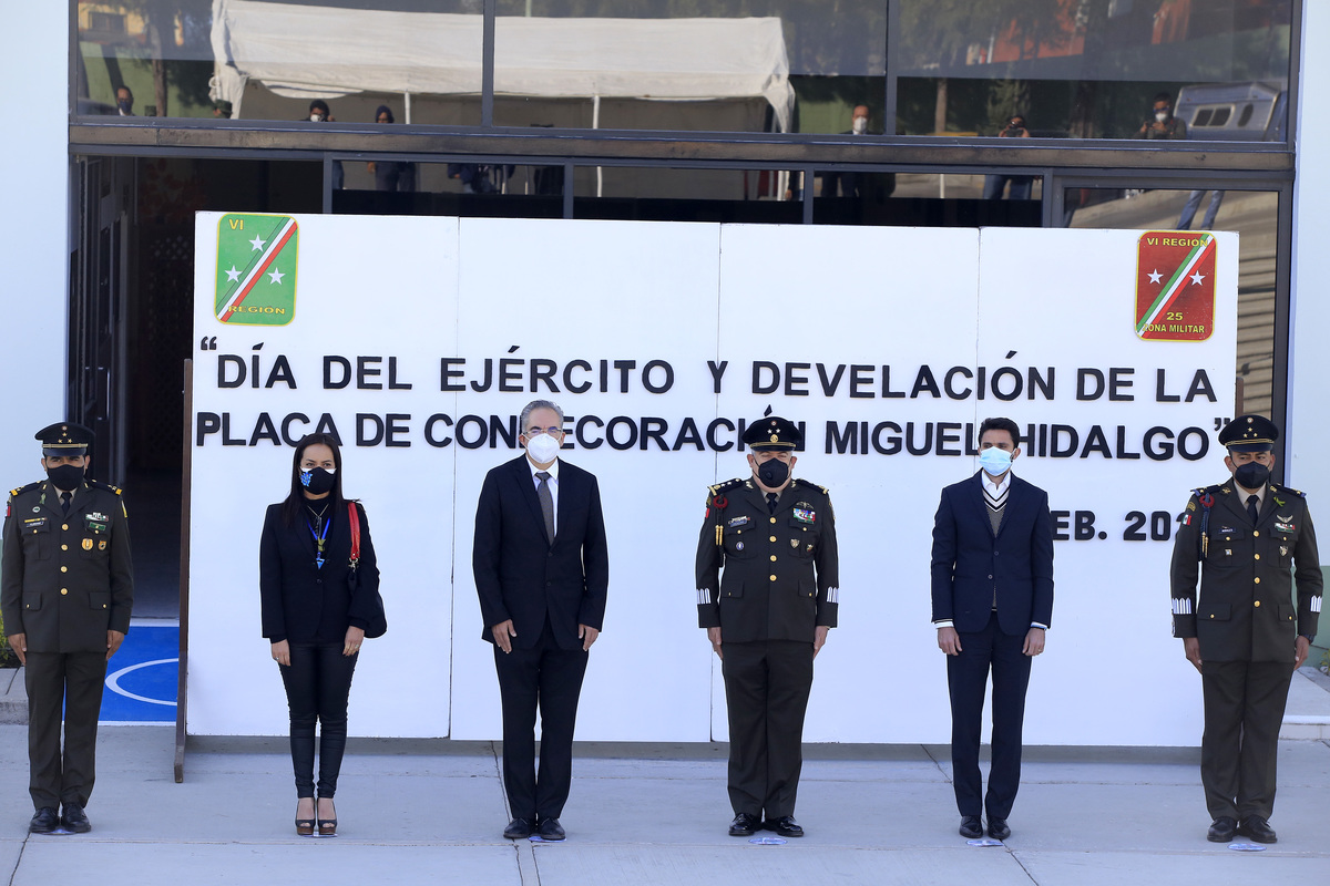 Ceremonia conmemorativa al Día del Ejército. (Agencia Enfoque)