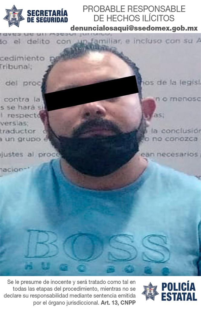 El individuo se identificó como Jesús "N", de 33 años.