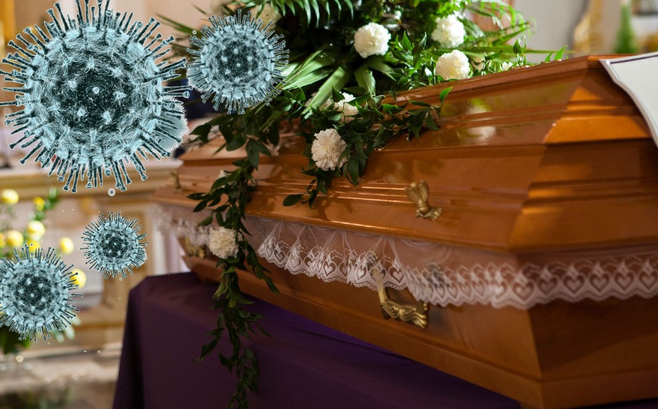 Funerales y muertes por coronavirus.