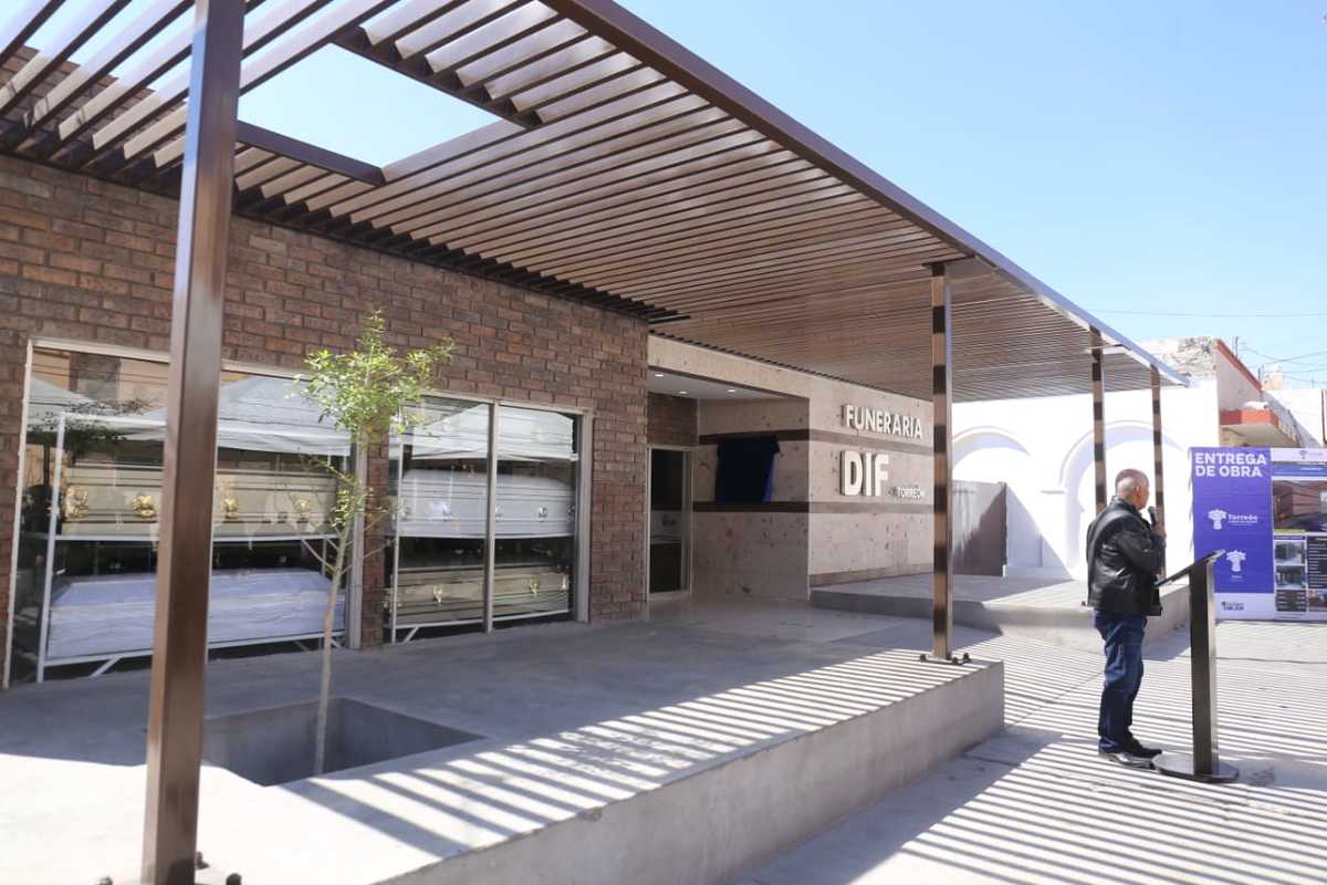 La Funeraria del DIF Torreón se renueva en cuanto a su infraestructura y los servicios que presta. (Mauricio Román)