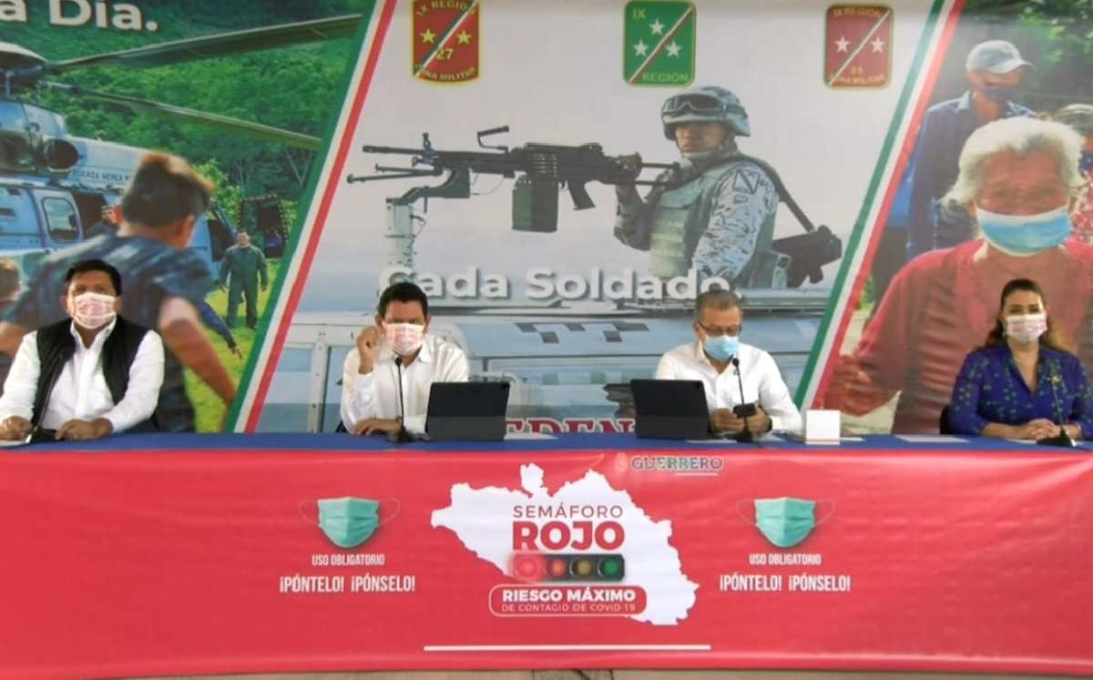 El gobernador de Guerrero agradeció a todas y todos los integrantes de la institución armada. (Especial)
