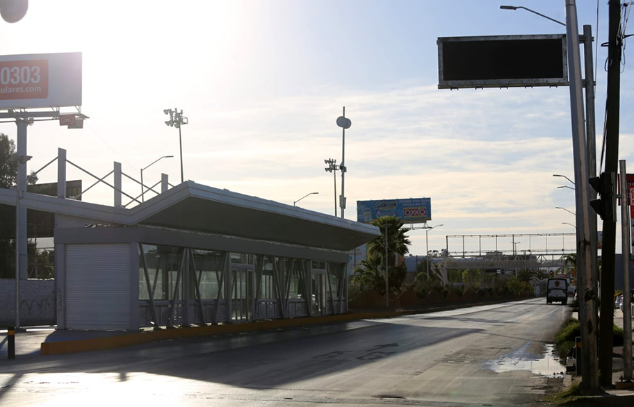 Metrobús Laguna. (Mauricio Román)