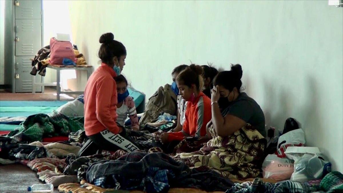Migrantes en albergues Reynosa. / Telediario
