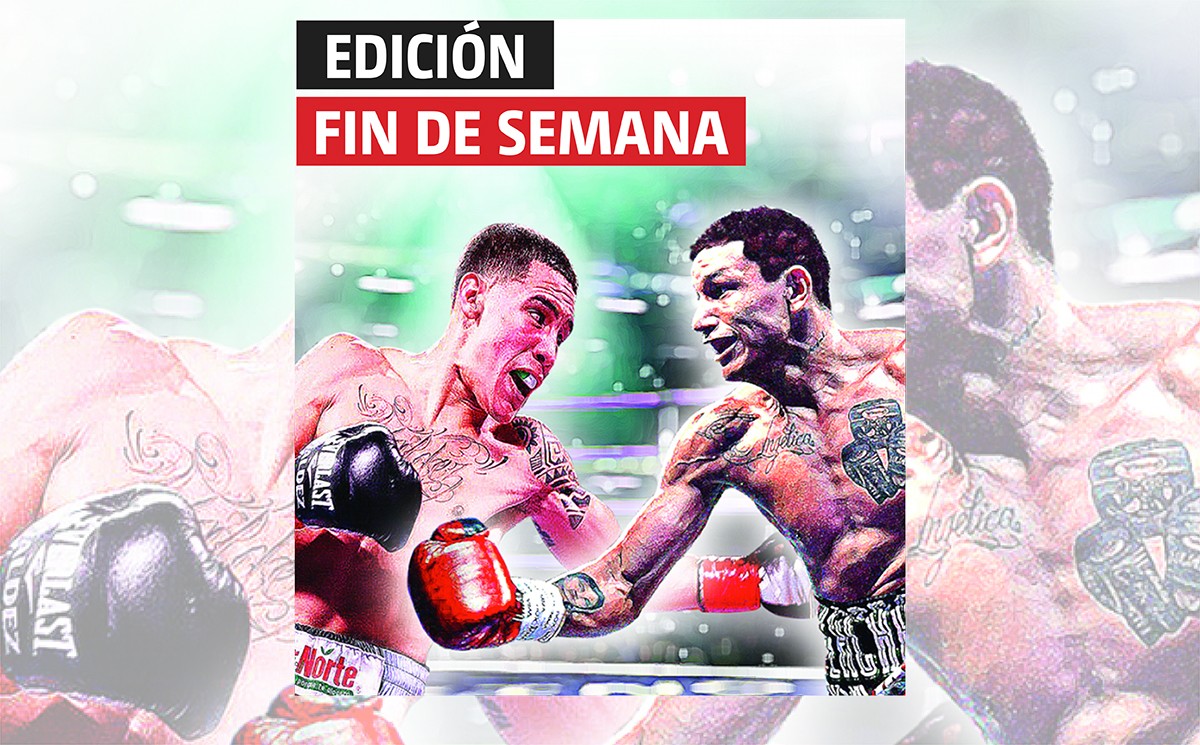 Miguel Berchelt y Óscar Valdéz (La Afición)