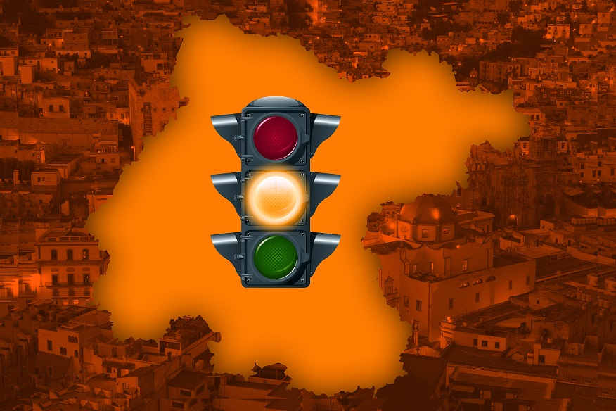 Pasa Guanajuato a semáforo naranja con restricciones. ESPECIAL