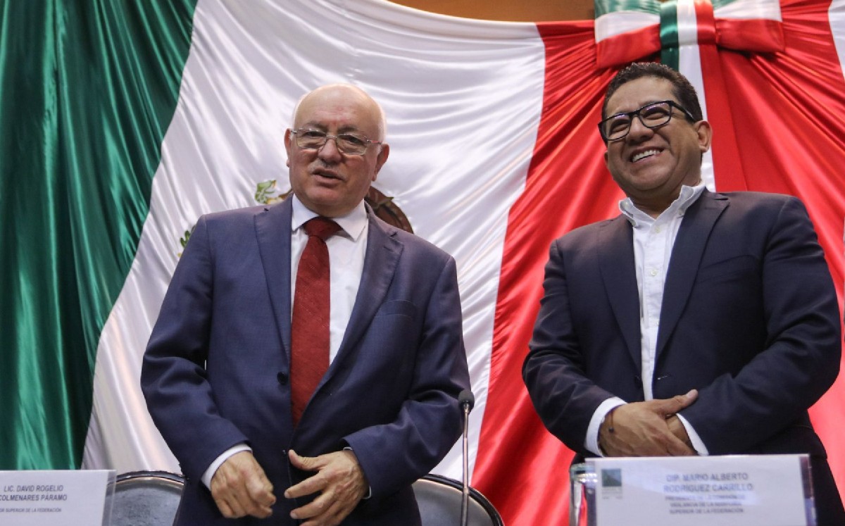 David Colmenares Páramo, auditor Superior de la Federación, en la tercera entrega del Informe General Ejecutivo. (Cuartoscuro)