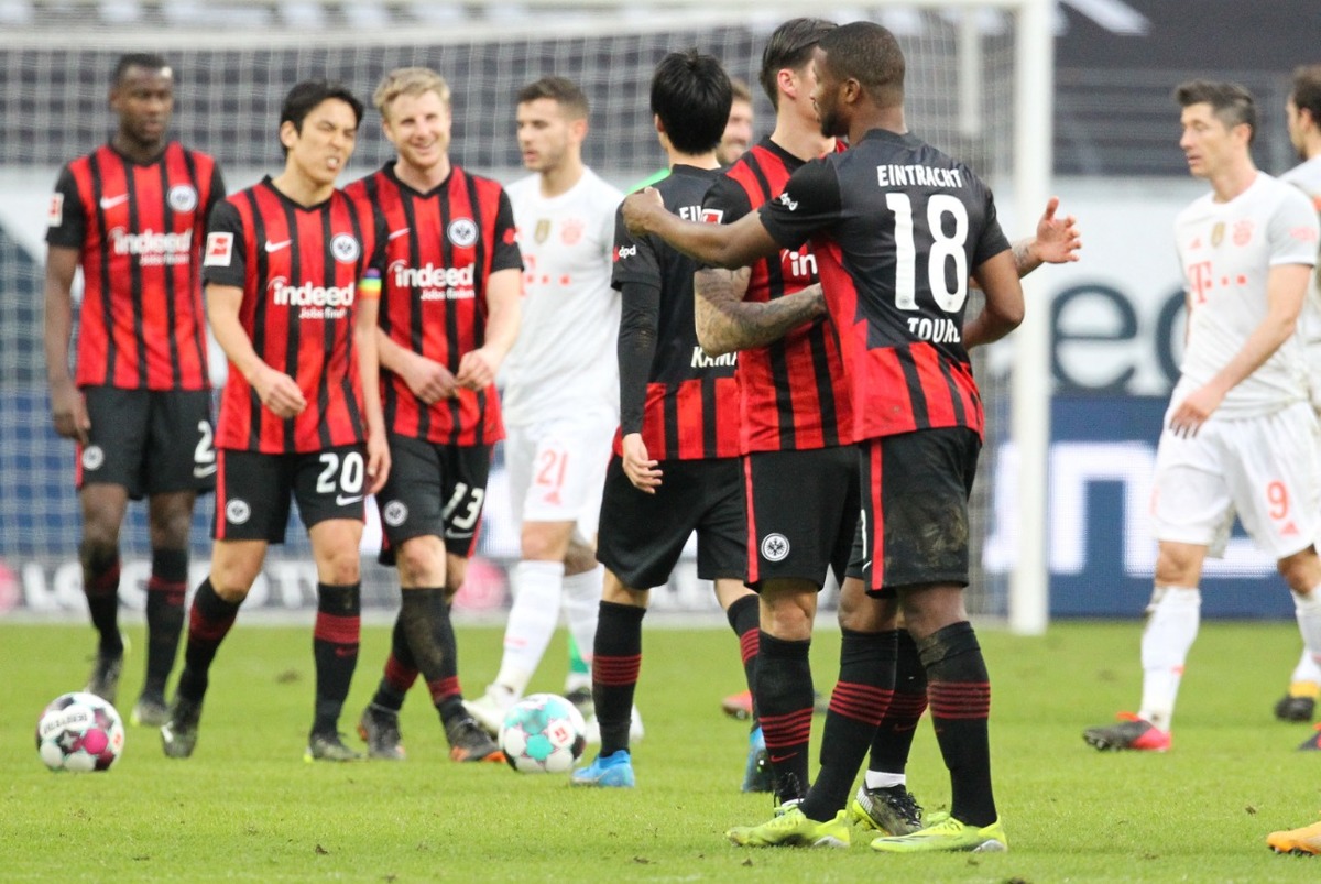 Eintracht Frakfurt vence al Bayern Múnich (AFP)