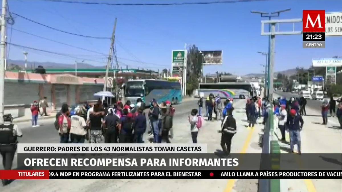 Padres de los 43 ofrecen recompensa a quien aporte información del paradero de sus hijos