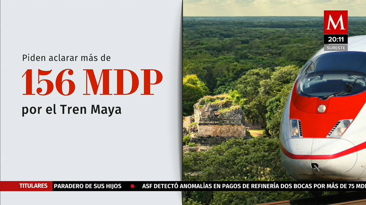 Auditoría Superior pide aclarar más de 156 mdp en proyecto del Tren Maya