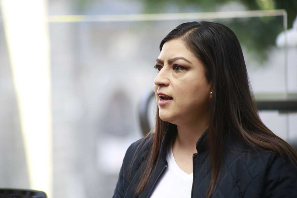 Claudia Rivera Vivanco, presidenta municipal de Puebla. (Andrés Lobato)