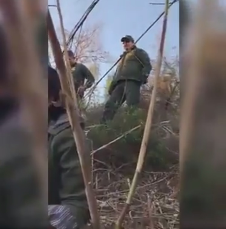 La discusión, que quedó grabada, duró alrededor de dos minutos | Captura de video