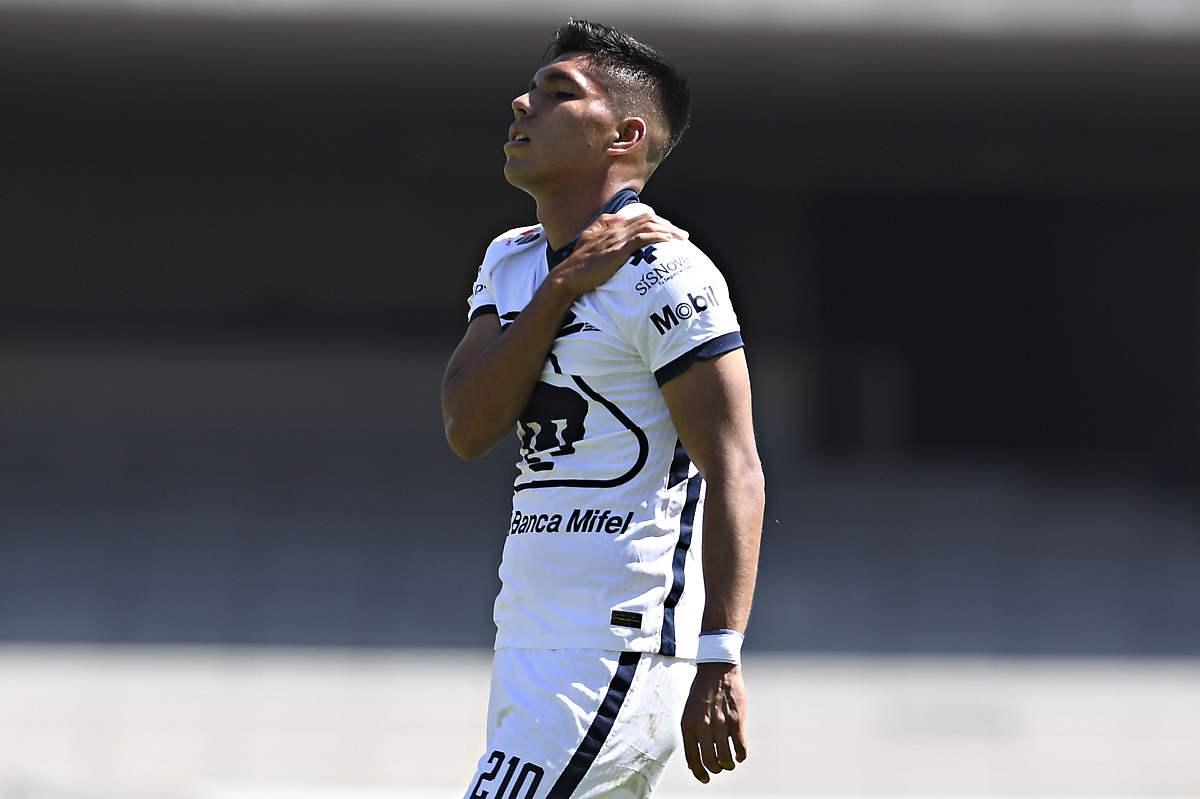 Emanuel Montejano, delantero de Pumas (Imago7)