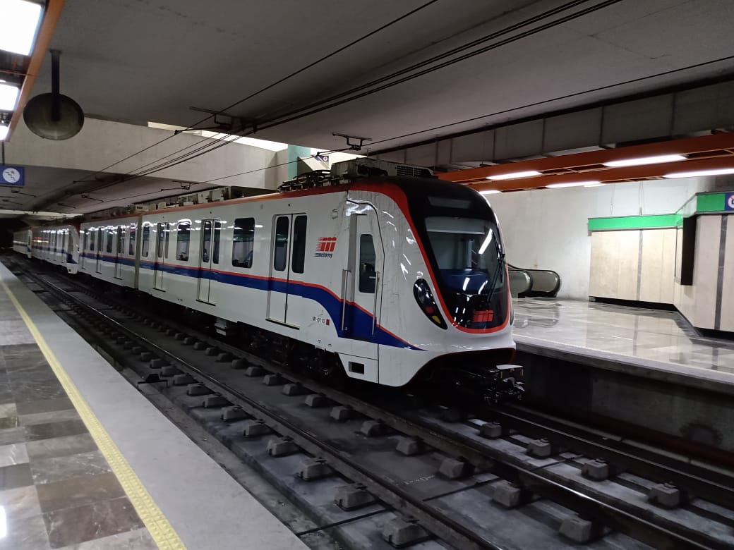 Línea 3 del Metro en Monterrey. Foto: Carolina León