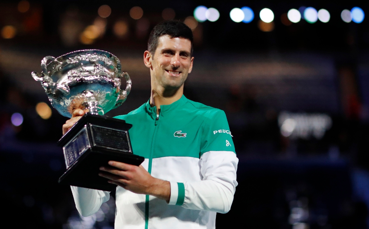 Novak Djokovic, campeón del Abierto de Australia (Reuters)