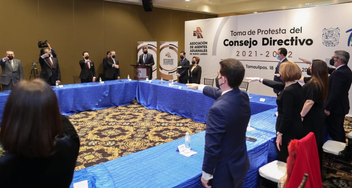 Asociación de Agentes Aduanales de Nuevo Laredo. (Cortesía)