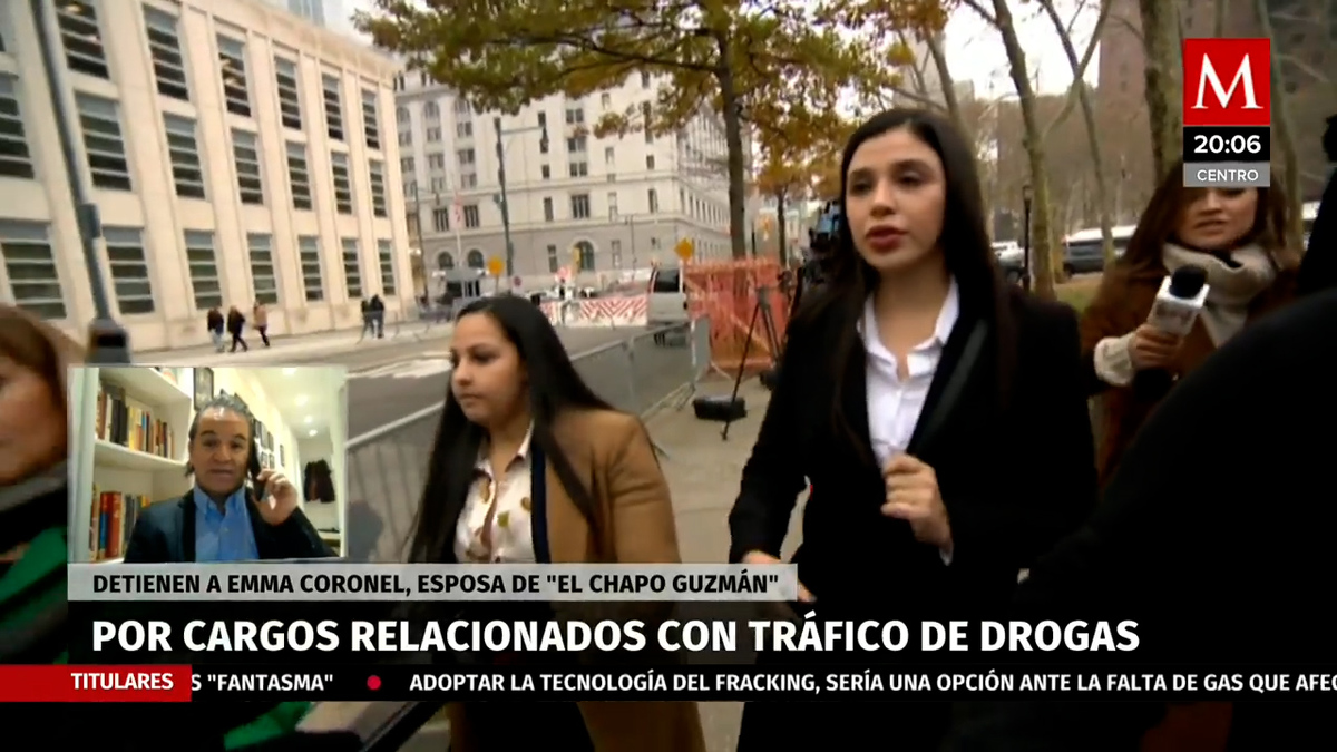 Emma Coronel, esposa de 'El Chapo' Guzmán es arrestada en EU