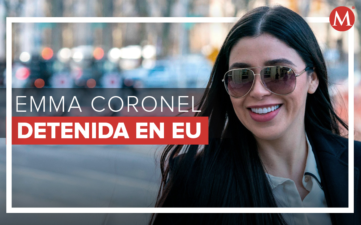 Emma Coronel fue detenida en Virginia, Estados Unidos.