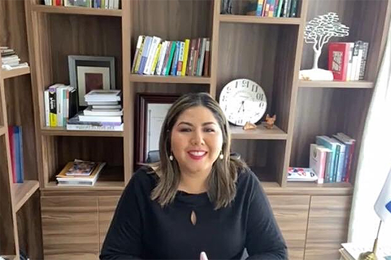 Genoveva Huerta Villegas, dirigente estatal del PAN. (Especial)