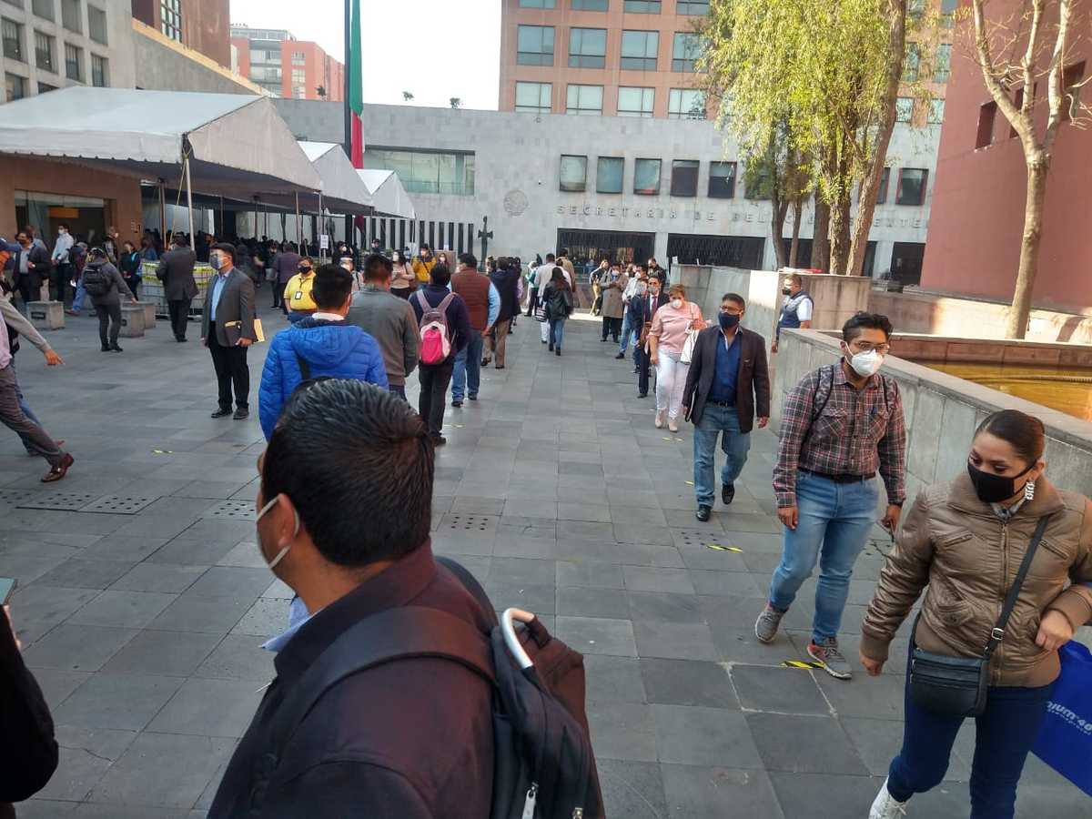 Los juzgados habían cerrado debido al semáforo rojo de la pandemia.
