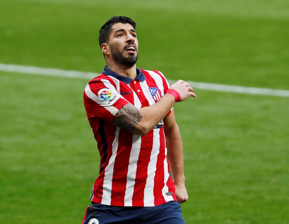 Luis Suárez, delantero del Atlético de Madrid (Reuters)