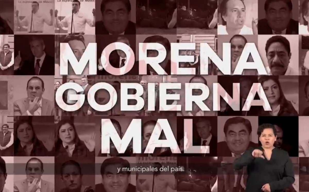 Morena denunció los spots del PAN en donde se escucha: “¿Te falló la 4T? Es de sabios reconocer y corregir". | Captura