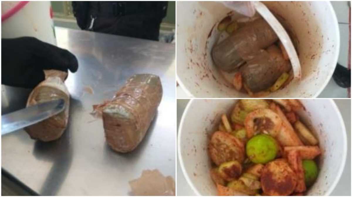 Prepara mujer cóctel de fruta ¡con cristal!. ESPECIAL