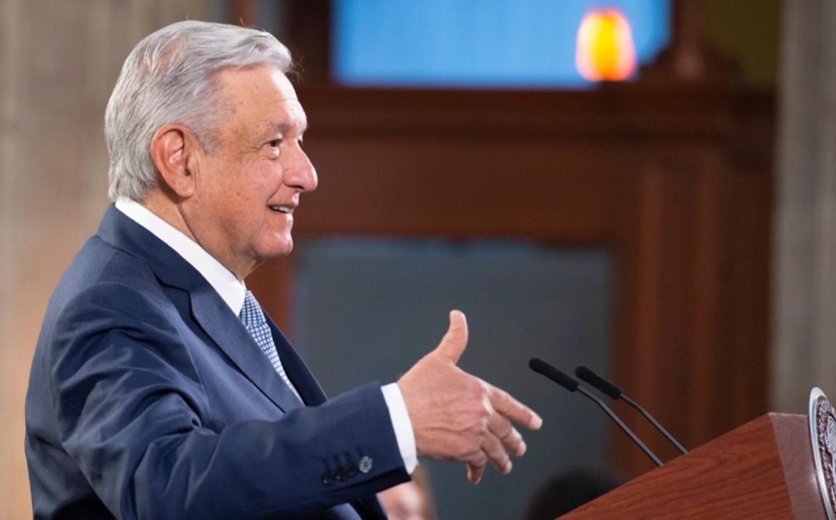 El presidente Andrés Manuel López Obrador en La Mañanera. (Cortesía)