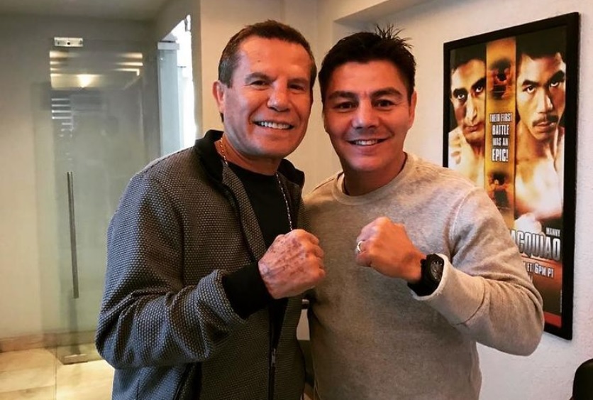 Travieso Arce y Julio César Chávez (Instagram)
