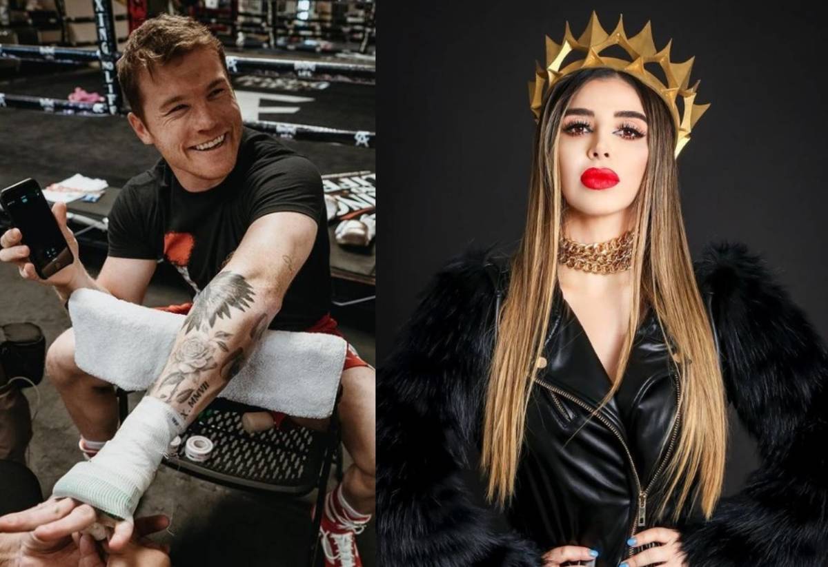 Canelo Álvarez y Emma Coronel (Instagram: canelo y therealemmacoronel)