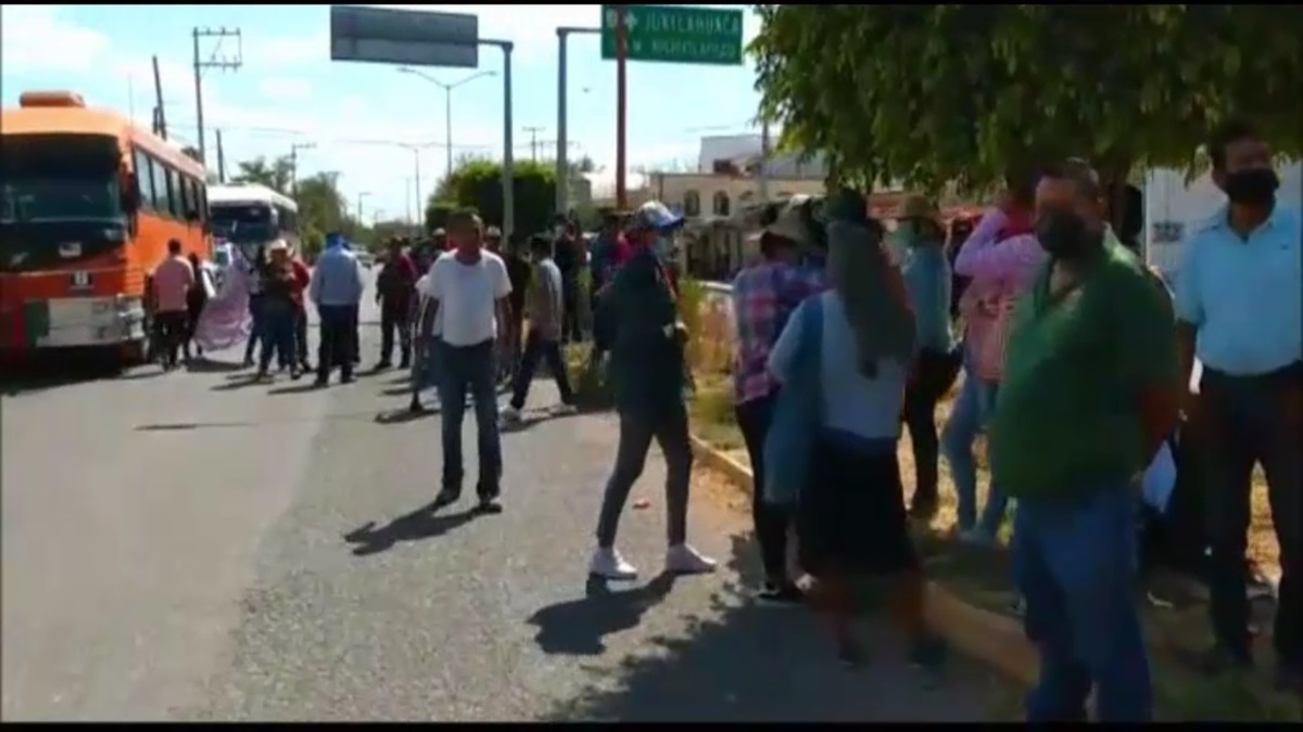 La caravana triqui de Oaxaca llegará a Palacio Nacional para pedir una mesa de trabajo con las autoridades. (Especial)