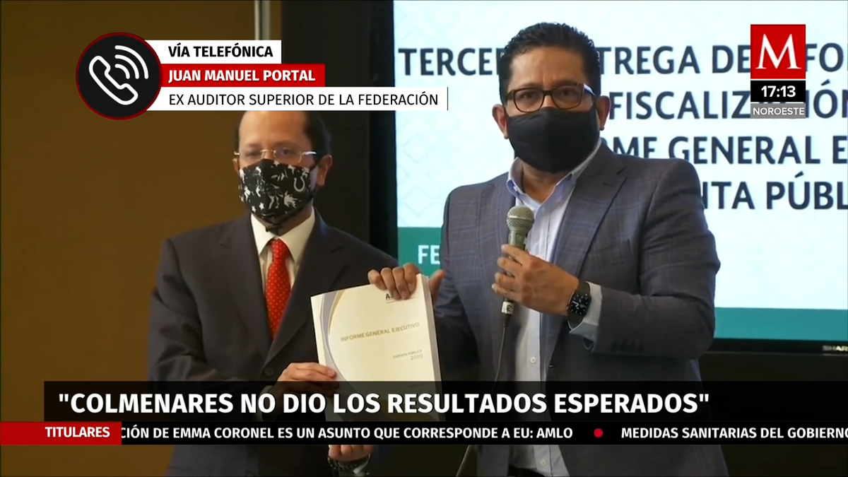 David Colmenares fue despedido previamente de la ASF, No dio resultados: Juan Manuel Portal
