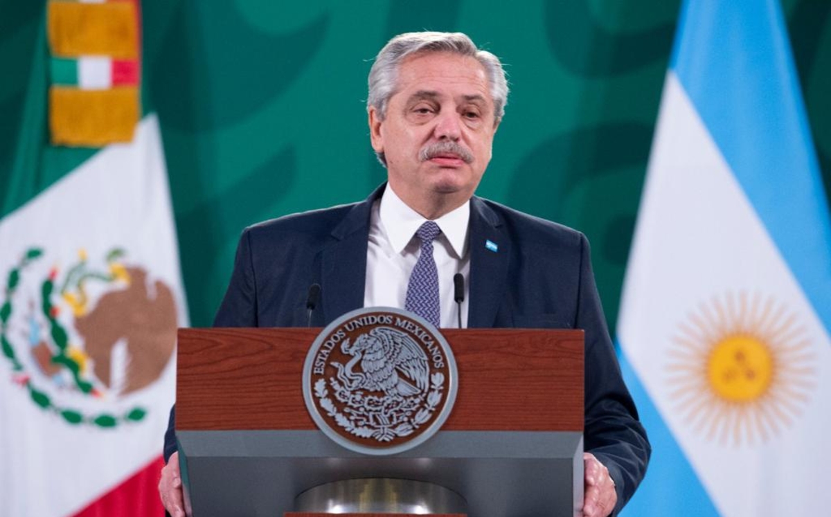 Fernández participó en la conferencia de prensa que ofrece López Obrador por las mañanas. (Cortesía)