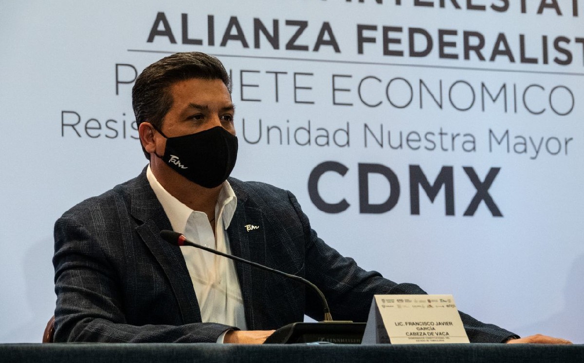 Francisco García Cabeza de Vaca, gobernador de Tamaulipas, fue acusado de presunta delincuencia organizada. (Cuartoscuro)