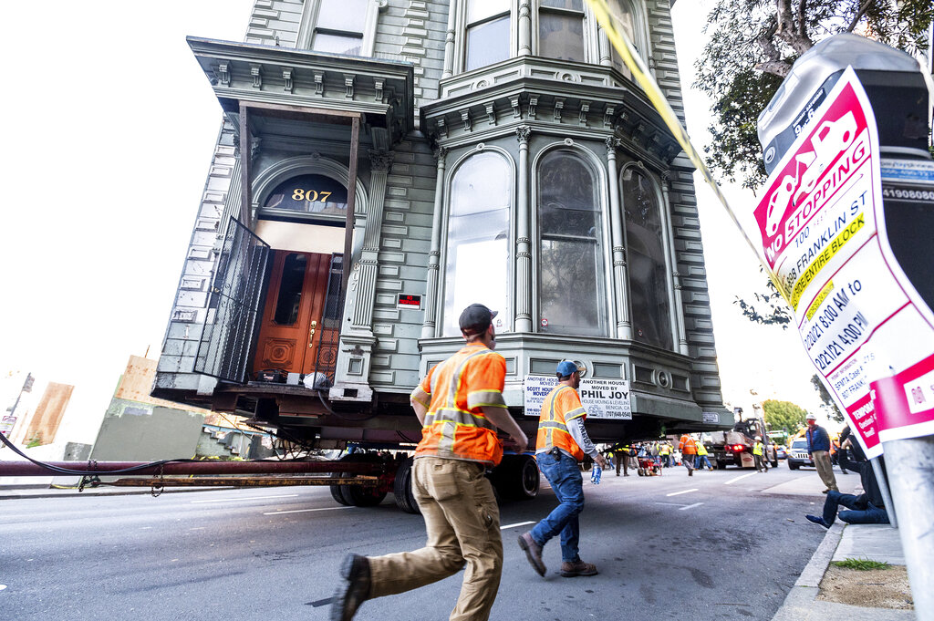La casa en San Francisco data de 1880. | AP