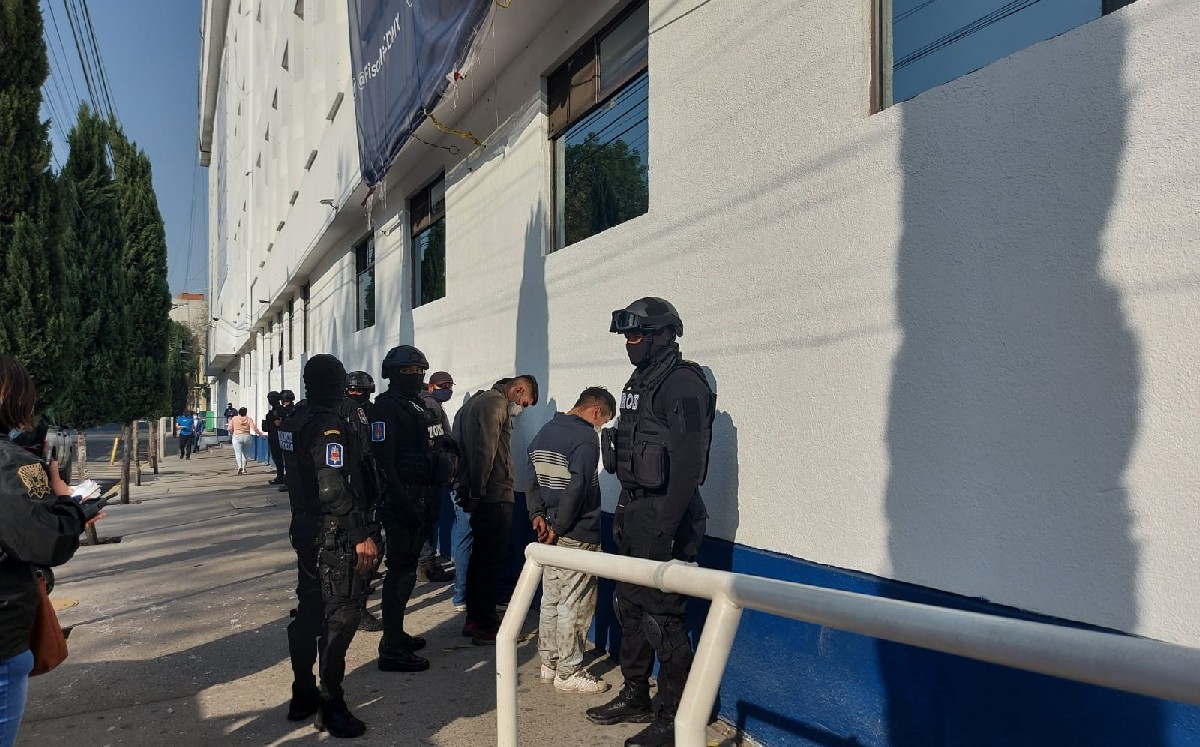 La Policía de Investigación y la SSC-CdMx realizaron las detenciones en la alcaldía Iztapalapa. (Especial)