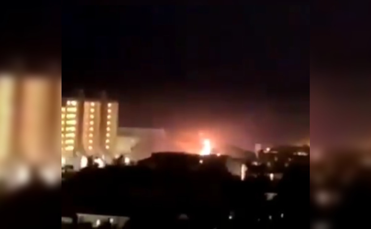 En redes sociales se compartió un video con el momento de la explosión en la Isla del Padre, en Texas. (Especial)