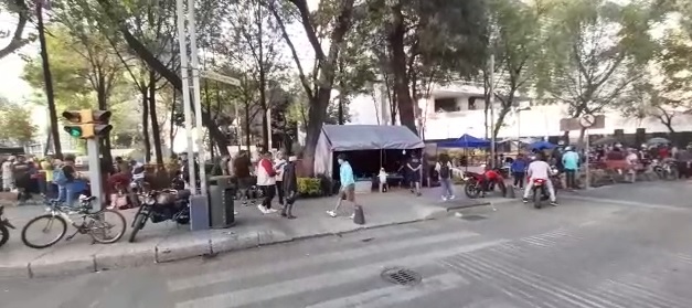 El Senado solicitó a la CdMx que retire el campamento | Anwar Nájera